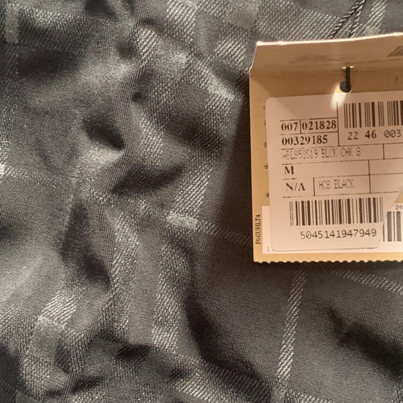 NWT Ladies Burberry Black Plaid One Piece Swimsuit Sz. M w. Pochette Case - Picture 13 of 13